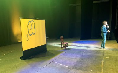 Luis Piedrahita inaugura nuestra temporada reuniendo 300 espectadores en Alcañiz