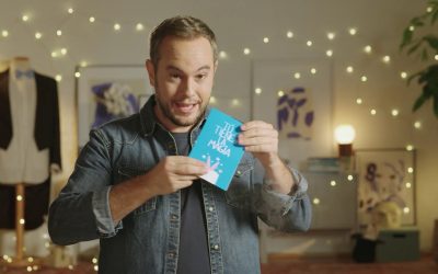 Jorge Blass colabora en la difusión del Regalo Azul de Unicef